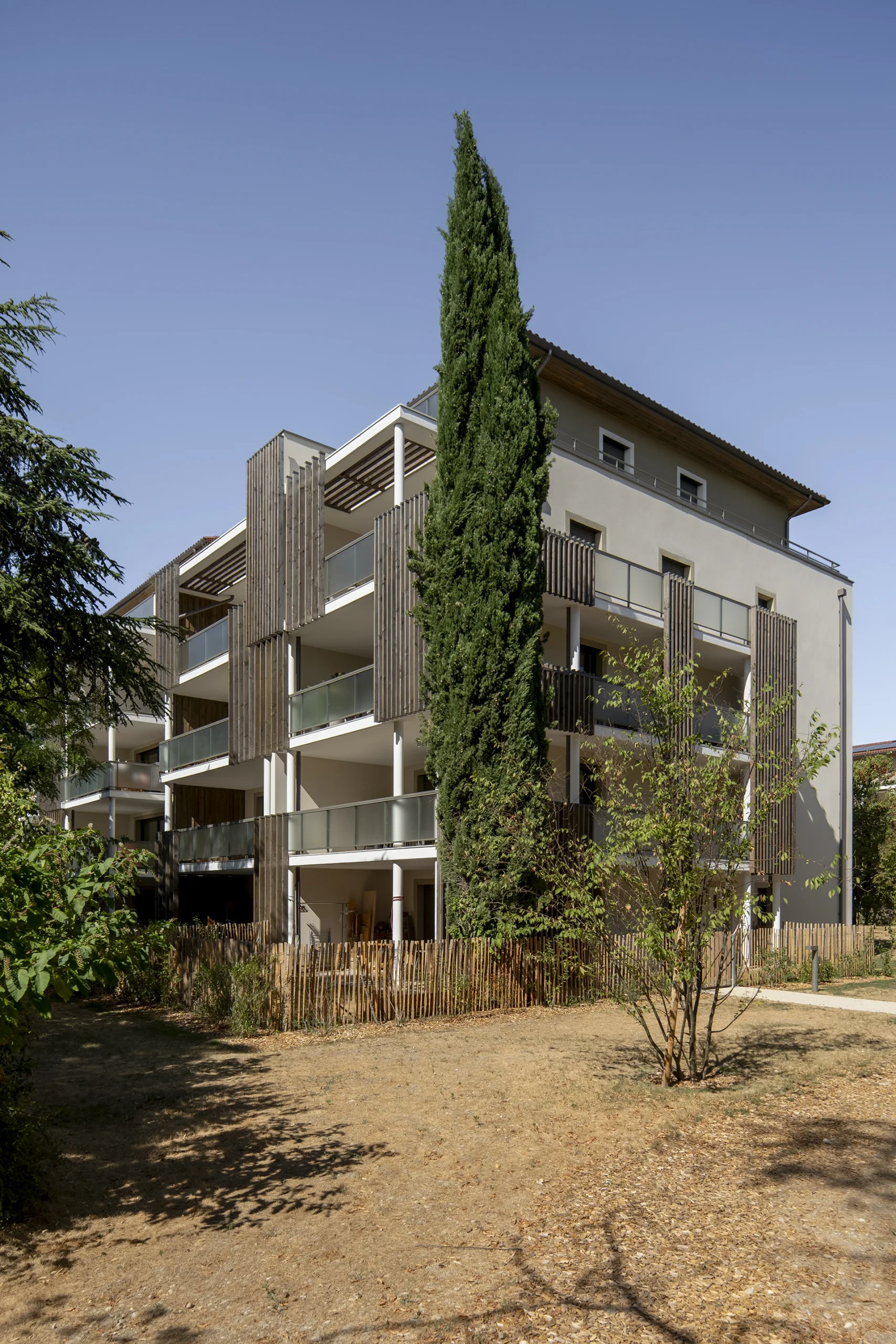Résidence Domaine Marquise intégrée au parc arboré à Valence